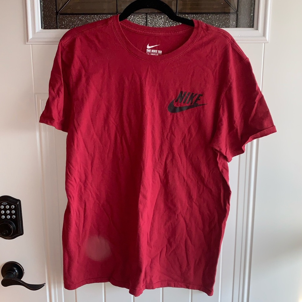 Nike Red T-shirt Size Large